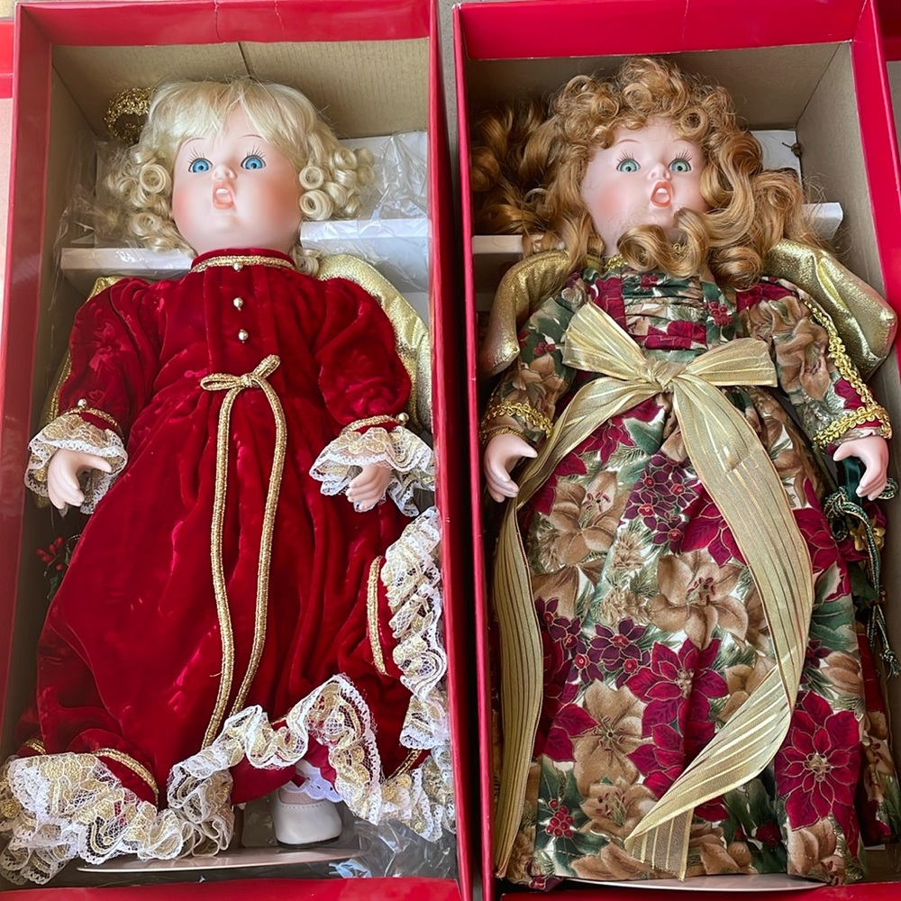 Goebel Angel Dolls Gabriella & Sweet Melody